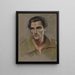 Edward Leiter - Alice Pike Barney — gerahmtes Bild an der Wand