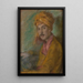 Turban doré - Alice Pike Barney — gerahmtes Bild an der Wand
