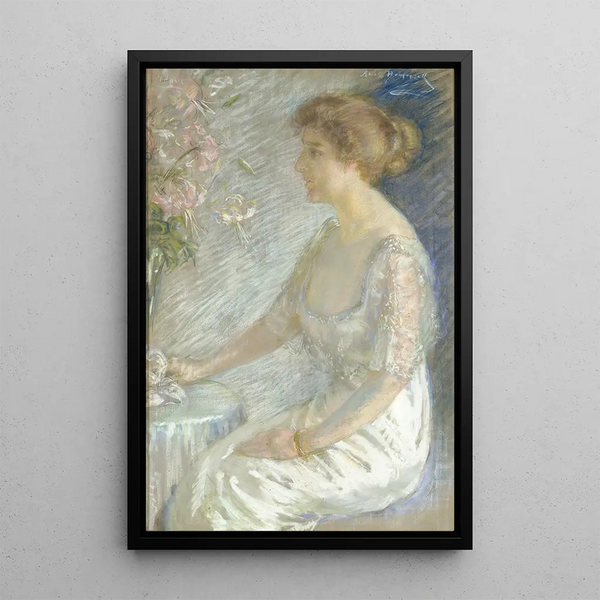 Katherine Hemmick Johnson - Alice Pike Barney — gerahmtes Bild an der Wand