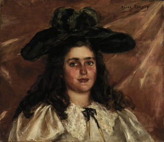 Alice Pike Barney - Laura Alice in Big Hat.webp