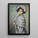 Laura Alice en gris - Alice Pike Barney — gerahmtes Bild an der Wand