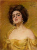 Laura en jaune - Alice Pike Barney — Ansicht des Kunstwerks