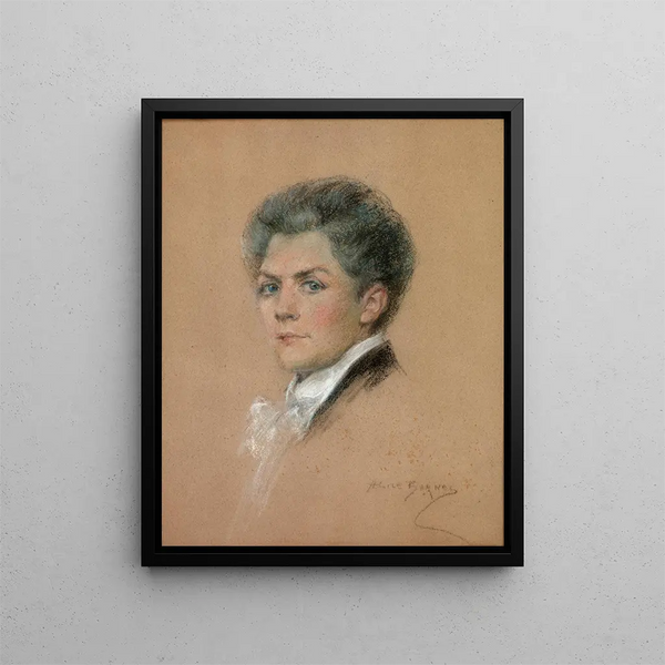 Marie Huet la Peintre - Alice Pike Barney — gerahmtes Bild an der Wand