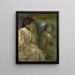 Reflexion des Spiegels - Alice Pike Barney — gerahmtes Bild an der Wand