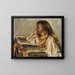 Natalie und Missal - Alice Pike Barney — gerahmtes Bild an der Wand