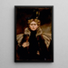 Natalie in Pelzmantel - Alice Pike Barney — gerahmtes Bild an der Wand