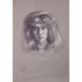 Reproduktion des Gemäldes Natalie mit schwebendem Haar - Alice Pike Barney