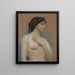 Akt - Alice Pike Barney — gerahmtes Bild an der Wand