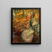 Ländliches Gemälde - Alice Pike Barney — gerahmtes Bild an der Wand