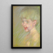Sonnenstrahl - Alice Pike Barney — gerahmtes Bild an der Wand