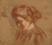 Studie mit rotem Bleistift - Alice Pike Barney — Ansicht des Kunstwerks