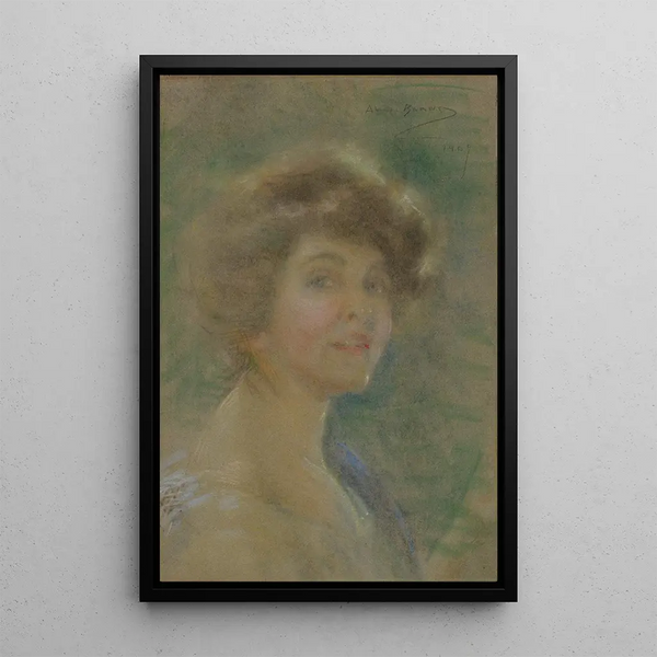 Reproduktion des Gemäldes Selbstporträt - Alice Pike Barney