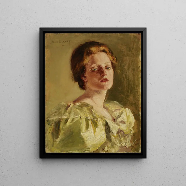 Studieren in Auburn - Alice Pike Barney — gerahmtes Bild an der Wand
