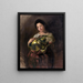 Die Messing-Kaffeekanne - Alice Pike Barney — gerahmtes Bild an der Wand
