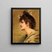 La Fossette - Alice Pike Barney — gerahmtes Bild an der Wand