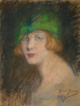 Alice Pike Barney - The Green Hat.webp