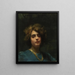 Das Collier - Alice Pike Barney — gerahmtes Bild an der Wand