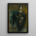 Der spanische Schal - Alice Pike Barney — gerahmtes Bild an der Wand