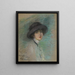 Der Reisende - Alice Pike Barney — gerahmtes Bild an der Wand