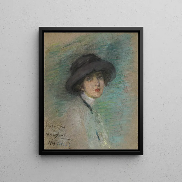 Der Reisende - Alice Pike Barney — gerahmtes Bild an der Wand