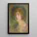 Unbenanntes Gemälde - Alice Pike Barney — gerahmtes Bild an der Wand