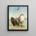 Buse pattue rouilleuse - Allan Brooks — gerahmtes Bild an der Wand