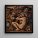 Allegorie von Borgo San Sepolcro und Anghiari - Giorgio Vasari — gerahmtes Bild an der Wand