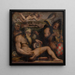 Allegorie von Pistoia - Giorgio Vasari — gerahmtes Bild an der Wand