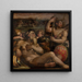 Allegorie von Prato - Giorgio Vasari — gerahmtes Bild an der Wand