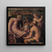 Allegorie von San Giovanni Valdarno - Giorgio Vasari — gerahmtes Bild an der Wand