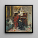 Allegorie des Glücks - Dosso Dossi — gerahmtes Bild an der Wand
