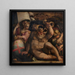 Allegorie der Romagne - Giorgio Vasari — gerahmtes Bild an der Wand