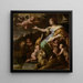 Allegorie der Großmut - Luca Giordano — gerahmtes Bild an der Wand