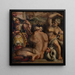 Allegorie des Casentino - Giorgio Vasari — gerahmtes Bild an der Wand