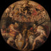 Allegorien der Viertel von Santo Spirito und Santa Croce - Giorgio Vasari — in einem Innenraum präsentiert