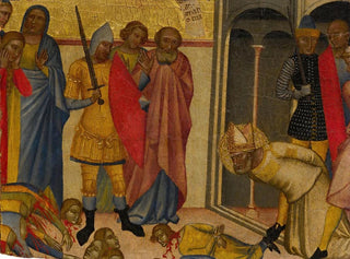 Allegretto Nuzi - The Martyrdom of Saint Blaise.webp