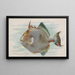 Fisch-Koffer - Allen Ginter — gerahmtes Bild an der Wand