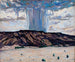 Averse sur Black Mesa, Nouveau-Mexique - Allen Tucker — Ansicht des Kunstwerks
