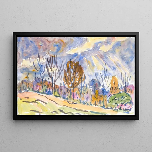 Allen Tucker - Watercolor No 63 Road.webp