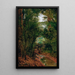 Landschaft am Rio das Pedras - Almeida Júnior — gerahmtes Bild an der Wand