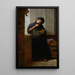 Saudade - Almeida Júnior — gerahmtes Bild an der Wand