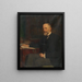 Minister Vinzenz Graf Baillet de Latour - Alois Johann Josef Delug — gerahmtes Bild an der Wand