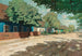 Eine Dorfsstraße in Südmähren - Alois Kalvoda — Ansicht des Kunstwerks