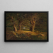 Landschaftsbild - Alois Kirnig — gerahmtes Bild an der Wand