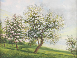 Alois Tott - Blhende Obstbume.webp
