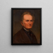 Selbstporträt von Alois von Anreiter - Alois von Anreiter — gerahmtes Bild an der Wand