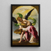 Vision von Johannes dem Evangelisten von Jerusalem - Alonso Cano — gerahmtes Bild an der Wand
