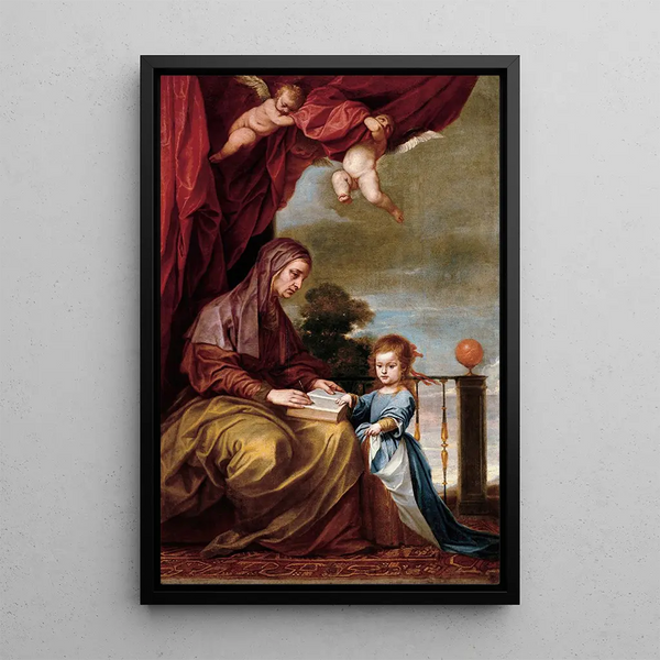 Alonso Cano - The Education of the Virgin Mary.webp