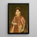 Reproduktion des Gemäldes Portrait einer Frau - Alonso Sánchez Coello