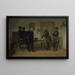 Lee auf dem Weg nach Grant in Appomattox - Alonzo Chappel — gerahmtes Bild an der Wand